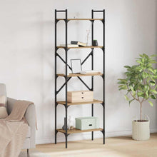 Boekenkast Artisan Eiken 56 x 32 x 174 cm Bewerkt hout