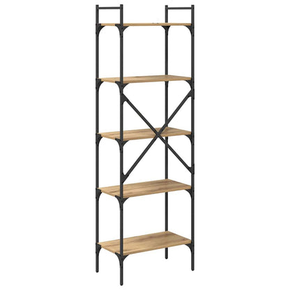 Boekenkast Artisan Eiken 56 x 32 x 174 cm Bewerkt hout