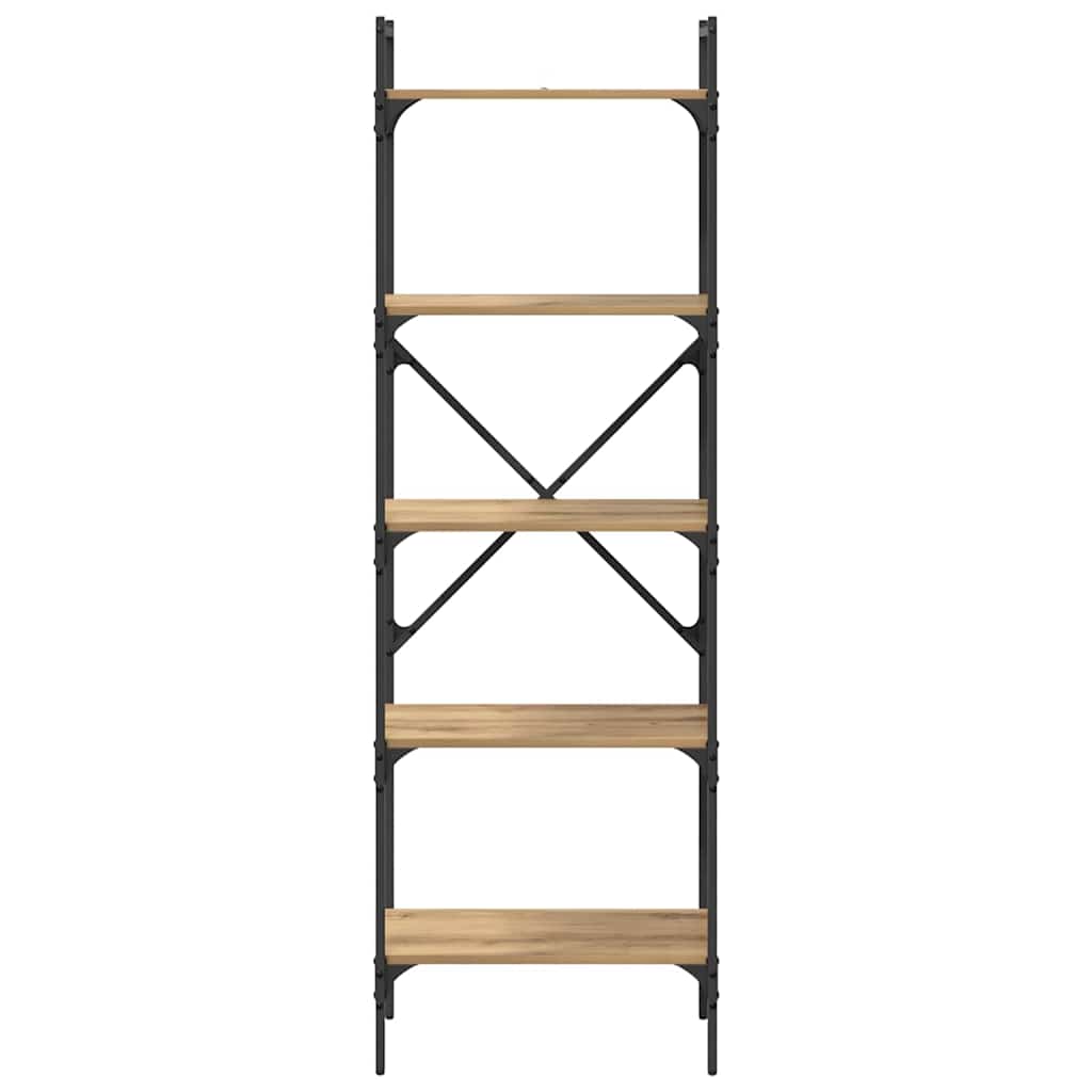 Boekenkast Artisan Eiken 56 x 32 x 174 cm Bewerkt hout