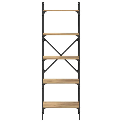 Boekenkast Artisan Eiken 56 x 32 x 174 cm Bewerkt hout