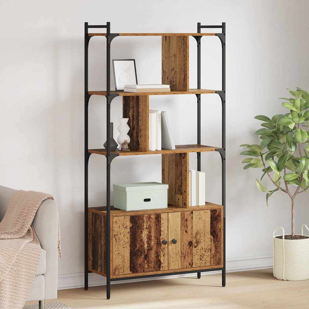 Boekenkast Bewerkt hout