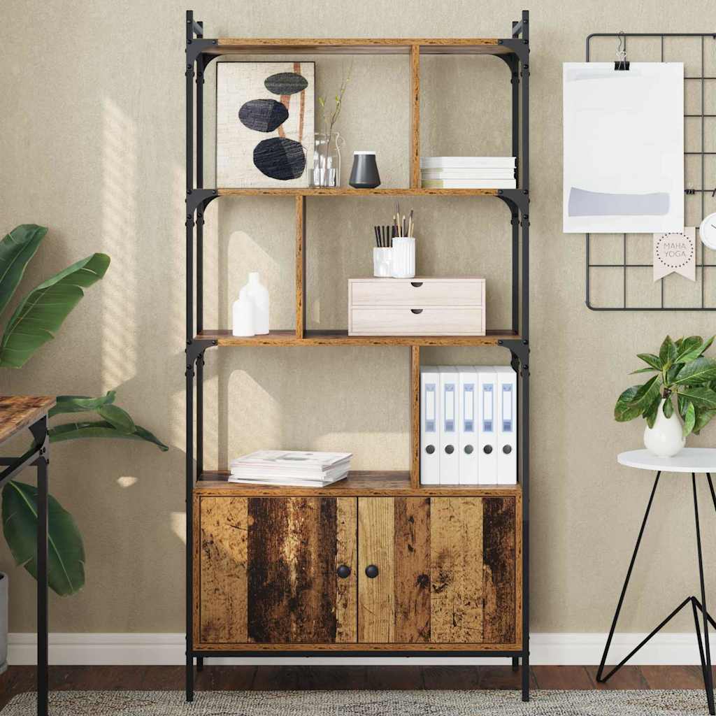 Boekenkast Bewerkt hout