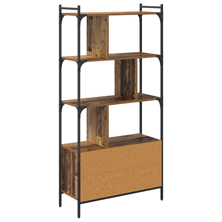 Boekenkast Bewerkt hout