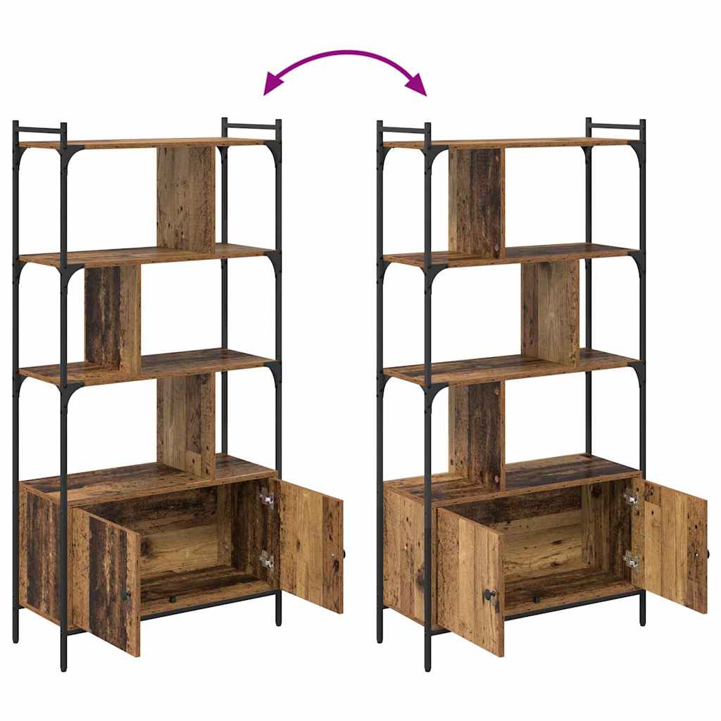 Boekenkast Bewerkt hout