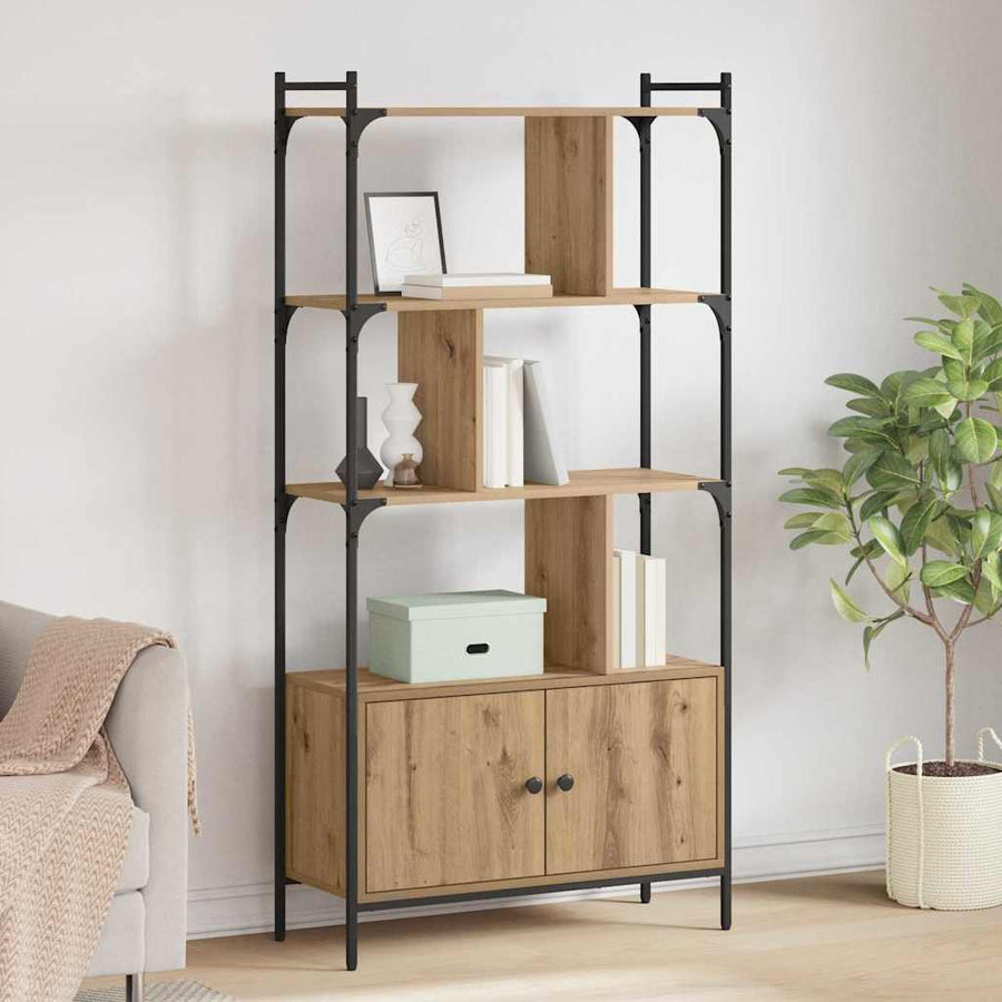 Boekenkast Bewerkt hout