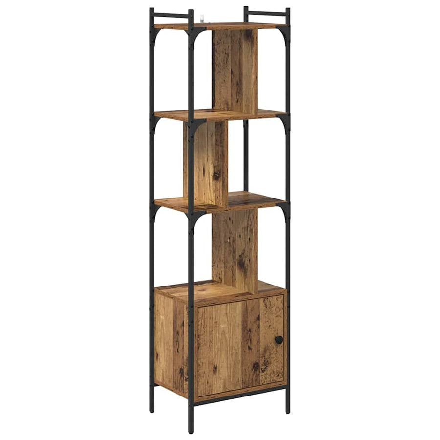 Boekenkast Oud Hout 44,5 x 30 x 154,5 cm Bewerkt hout