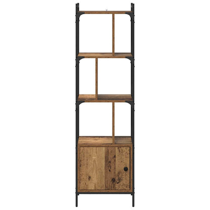 Boekenkast Oud Hout 44,5 x 30 x 154,5 cm Bewerkt hout