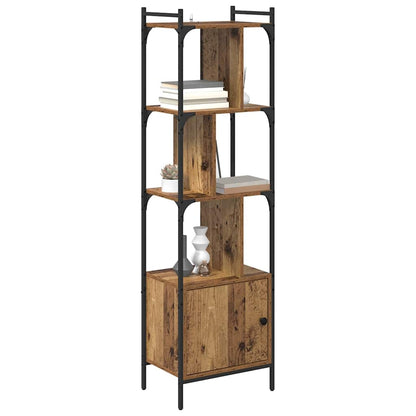 Boekenkast Oud Hout 44,5 x 30 x 154,5 cm Bewerkt hout