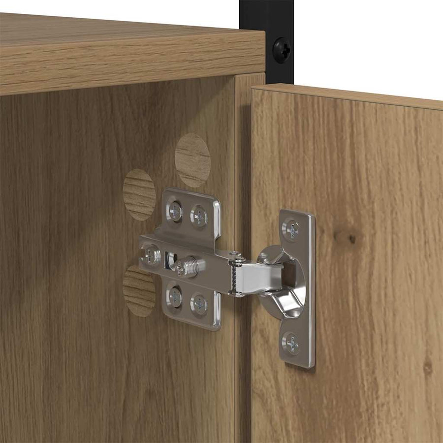 Boekenkast Artisan Eiken 44,5 x 30 x 154,5 cm Bewerkt hout