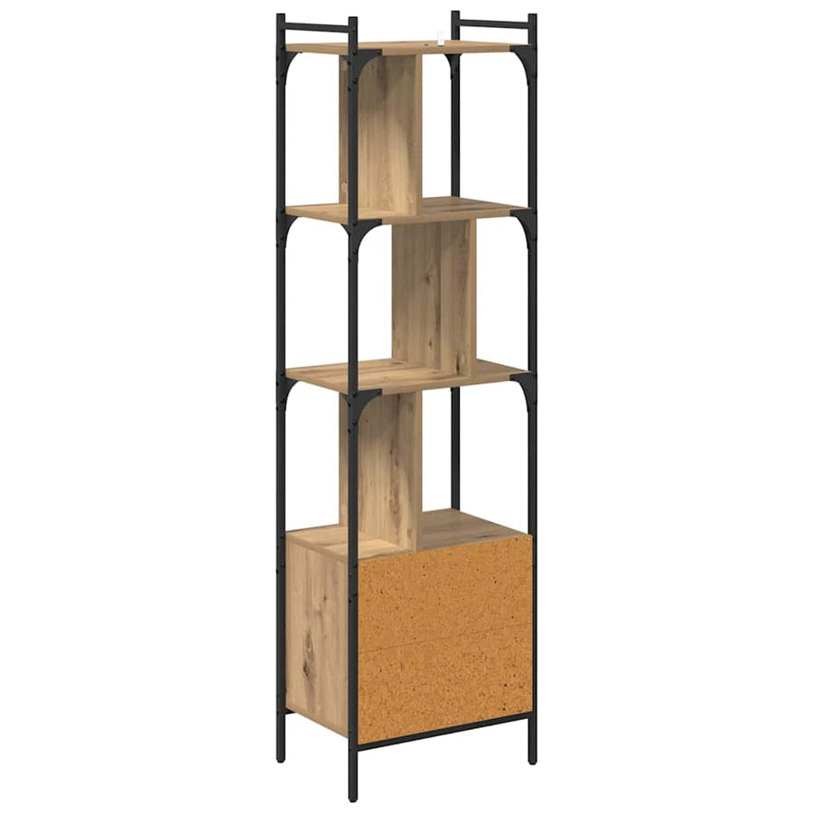 Boekenkast Artisan Eiken 44,5 x 30 x 154,5 cm Bewerkt hout