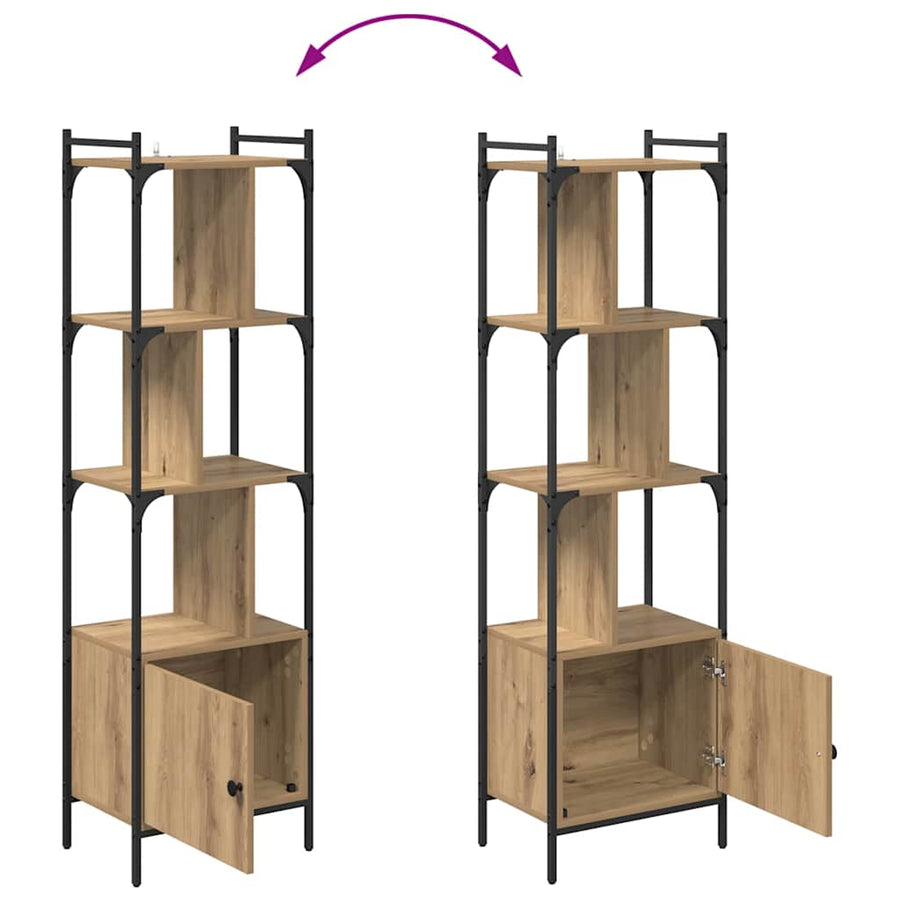 Boekenkast Artisan Eiken 44,5 x 30 x 154,5 cm Bewerkt hout