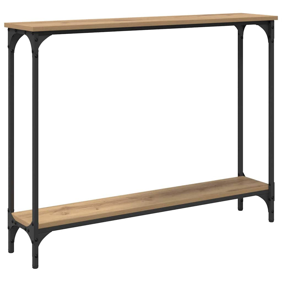 Wandtafel Artisan Eiken 100 x 22,5 x 75 cm Bewerkt hout