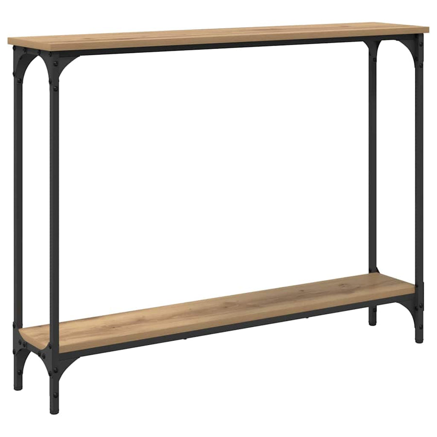 Wandtafel Artisan Eiken 100 x 22,5 x 75 cm Bewerkt hout