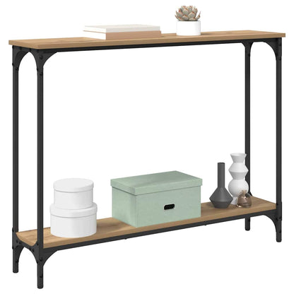 Wandtafel Artisan Eiken 100 x 22,5 x 75 cm Bewerkt hout