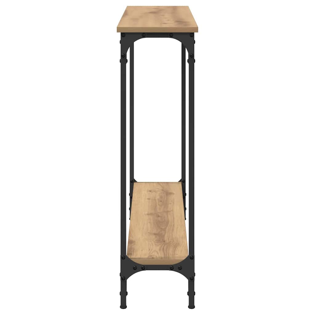 Wandtafel Artisan Eiken 100 x 22,5 x 75 cm Bewerkt hout