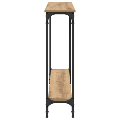 Wandtafel Artisan Eiken 100 x 22,5 x 75 cm Bewerkt hout