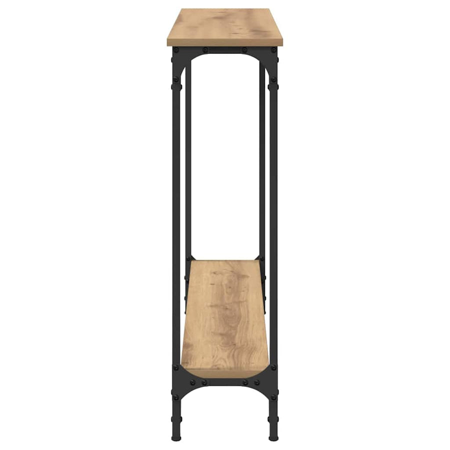 Wandtafel Artisan Eiken 100 x 22,5 x 75 cm Bewerkt hout