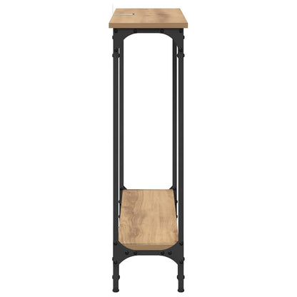 Wandtafel Artisan Eiken 75 x 22,5 x 75 cm Bewerkt hout