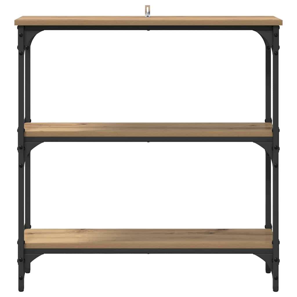 Wandtafel Artisan Eiken 75 x 22,5 x 75 cm Bewerkt hout