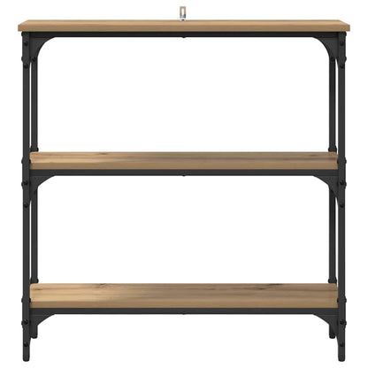Wandtafel Artisan Eiken 75 x 22,5 x 75 cm Bewerkt hout