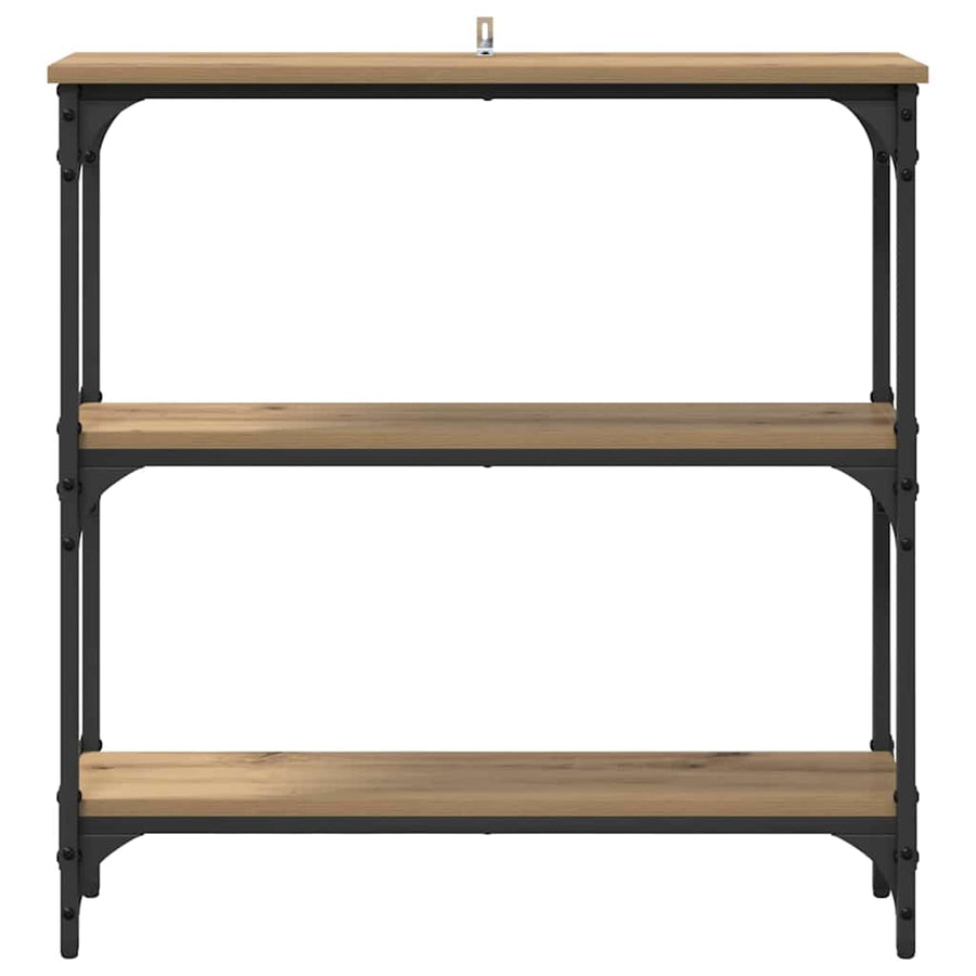 Wandtafel Artisan Eiken 75 x 22,5 x 75 cm Bewerkt hout