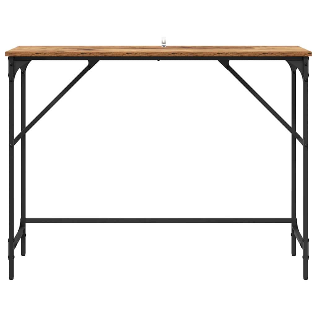 Wandtafel Oudhout 100 x 32 x 75 cm Bewerkt hout