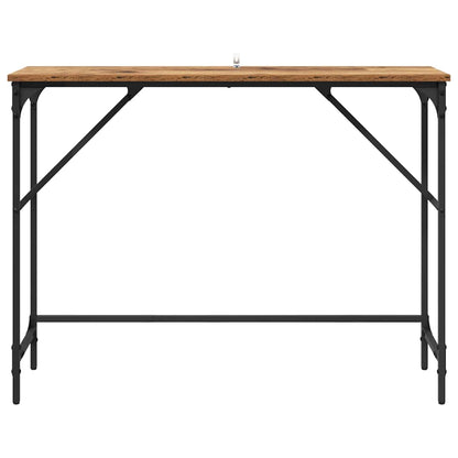 Wandtafel Oudhout 100 x 32 x 75 cm Bewerkt hout