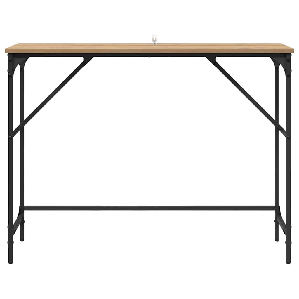 Wandtafel Artisan Eiken 100 x 32 x 75 cm Bewerkt hout
