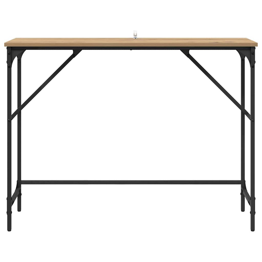 Wandtafel Artisan Eiken 100 x 32 x 75 cm Bewerkt hout