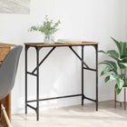Wandtafel 75x32x75 cm oudhout bewerkt hout