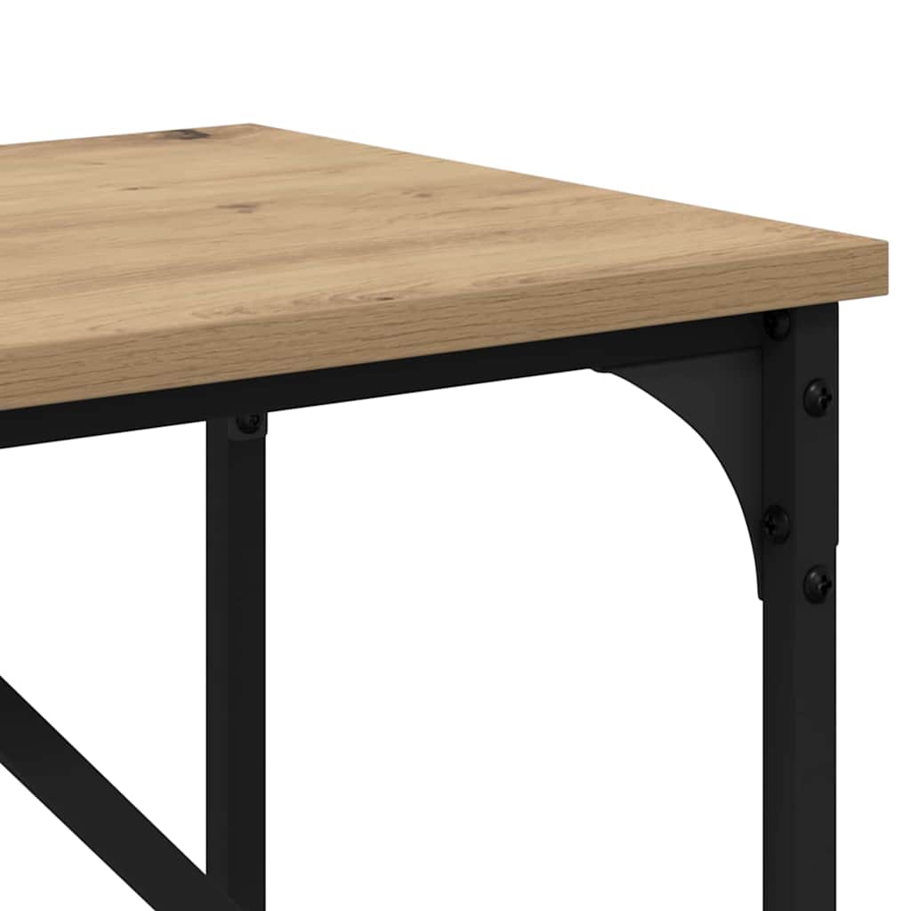 Wandtafel Artisan Eiken 75 x 32 x 75 cm Bewerkt hout
