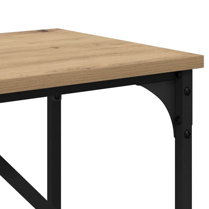 Wandtafel Artisan Eiken 75 x 32 x 75 cm Bewerkt hout