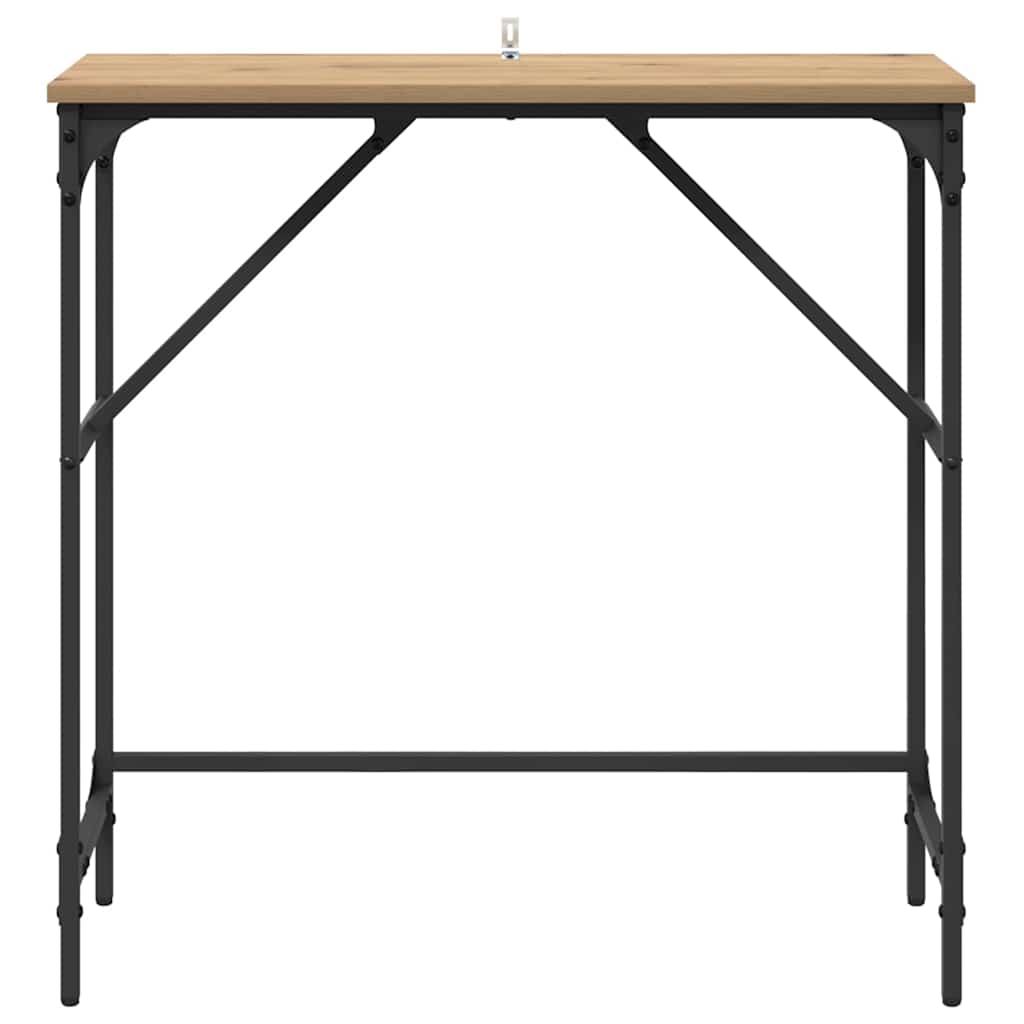 Wandtafel Artisan Eiken 75 x 32 x 75 cm Bewerkt hout