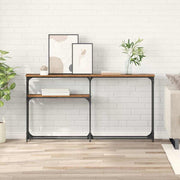Consoletafel 145x22.5x75 cm bewerkt hout