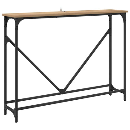 Wandtafel Artisan Eiken 102 x 23 x 75 cm Bewerkt hout