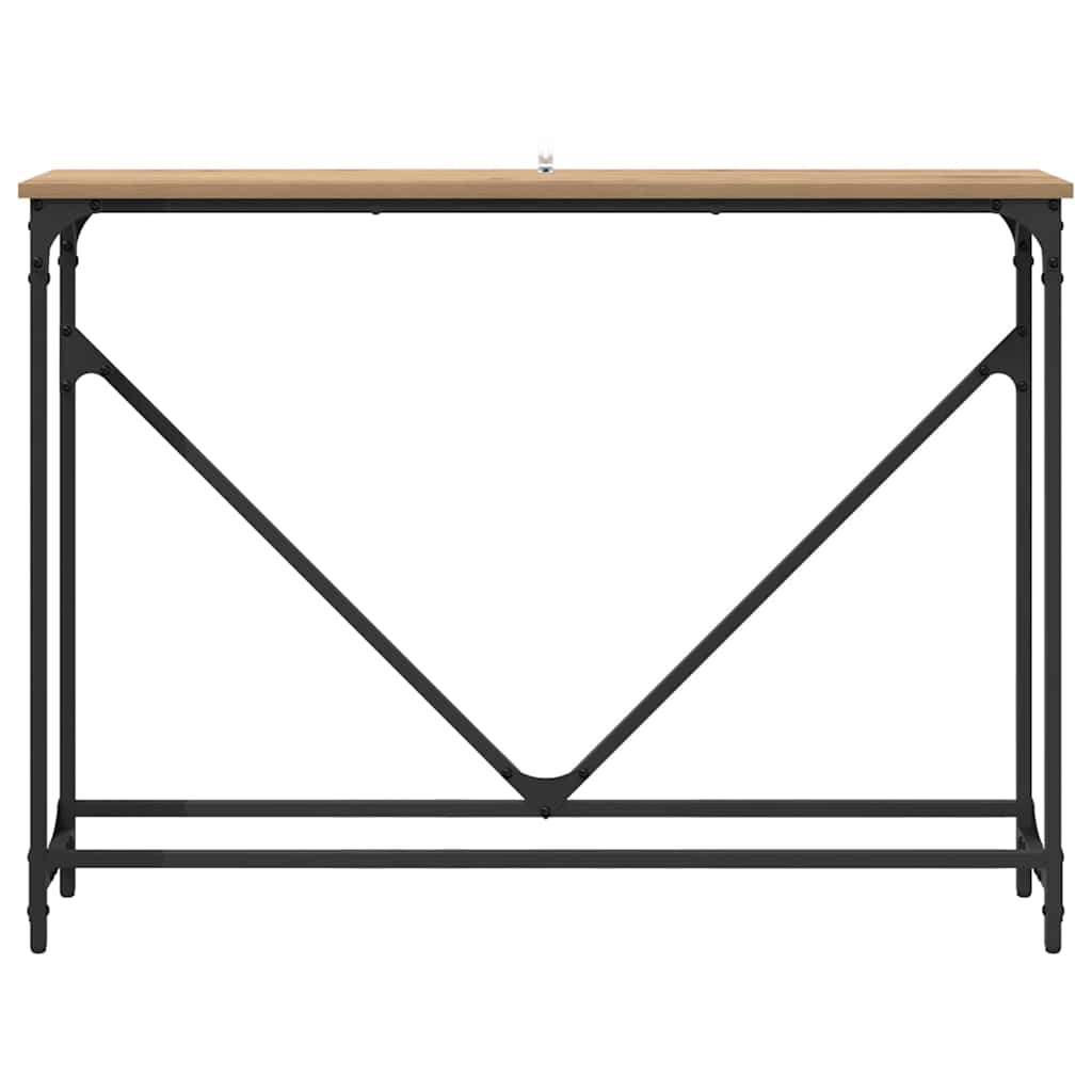 Wandtafel Artisan Eiken 102 x 23 x 75 cm Bewerkt hout