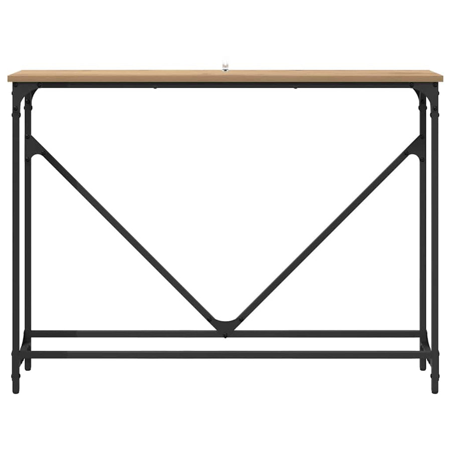 Wandtafel Artisan Eiken 102 x 23 x 75 cm Bewerkt hout