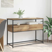 Wandtafel 100x40x75 cm Artisan eiken met lade