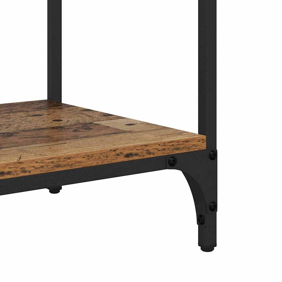Wandtafel met lade Oud Hout 100 x 34,5 x 75 cm Bewerkt hout