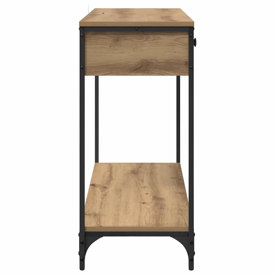 Wandtafel Artisan Eiken 100 x 34,5 x 75 cm Bewerkt hout
