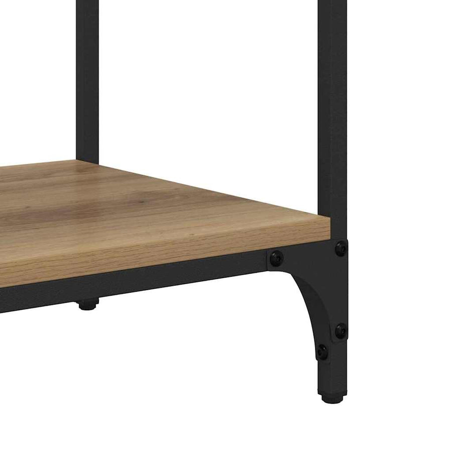 Wandtafel met lade Artisan Eiken 75 x 34,5 x 75 cm Bewerkt hout