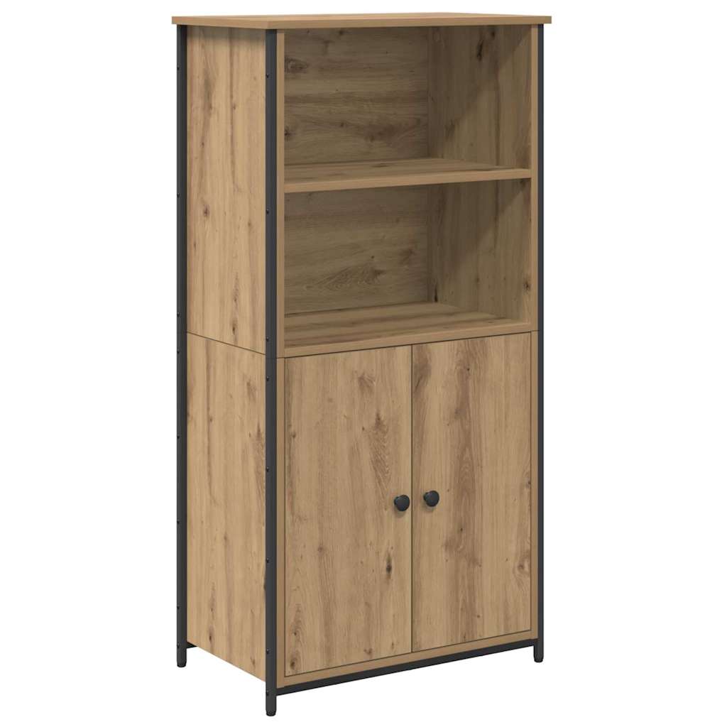 Highboard Artisan Eiken 62 x 36 x 121,5 cm Bewerkt hout