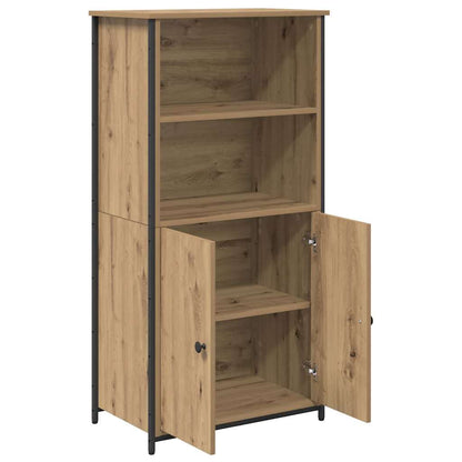 Highboard Artisan Eiken 62 x 36 x 121,5 cm Bewerkt hout