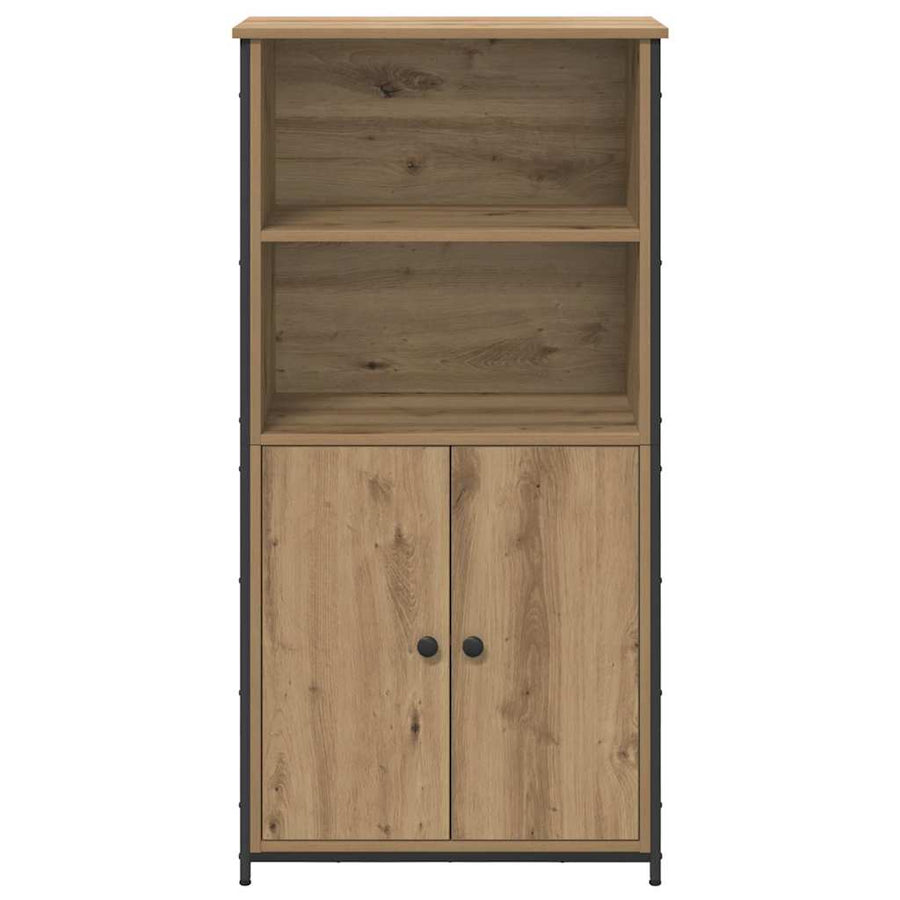 Highboard Artisan Eiken 62 x 36 x 121,5 cm Bewerkt hout