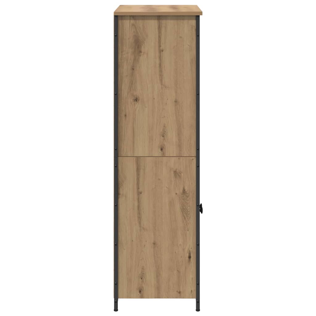 Highboard Artisan Eiken 62 x 36 x 121,5 cm Bewerkt hout