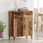 Sideboard with drawer Solid wood 69.5 x 34 x 90 cm Engineered wood