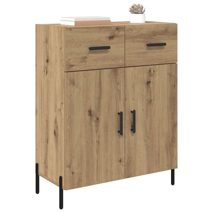 Dressoir met lade Artisan Eiken 69,5 x 34 x 90 cm Bewerkt hout