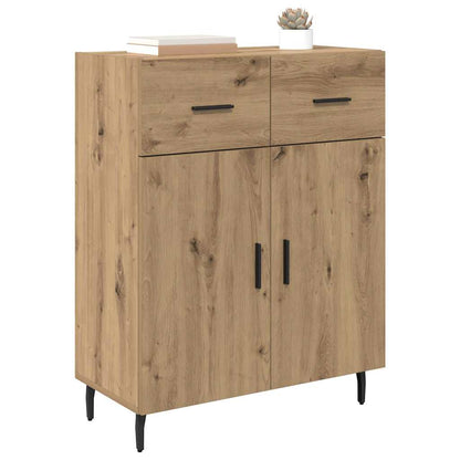 Dressoir met lade Artisan Eiken 69,5 x 34 x 90 cm Bewerkt hout