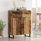Dressoir 69,5x34x90 cm bewerkt hout