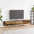 Tv-kast 150x36x30 cm oud hout bewerkt hout